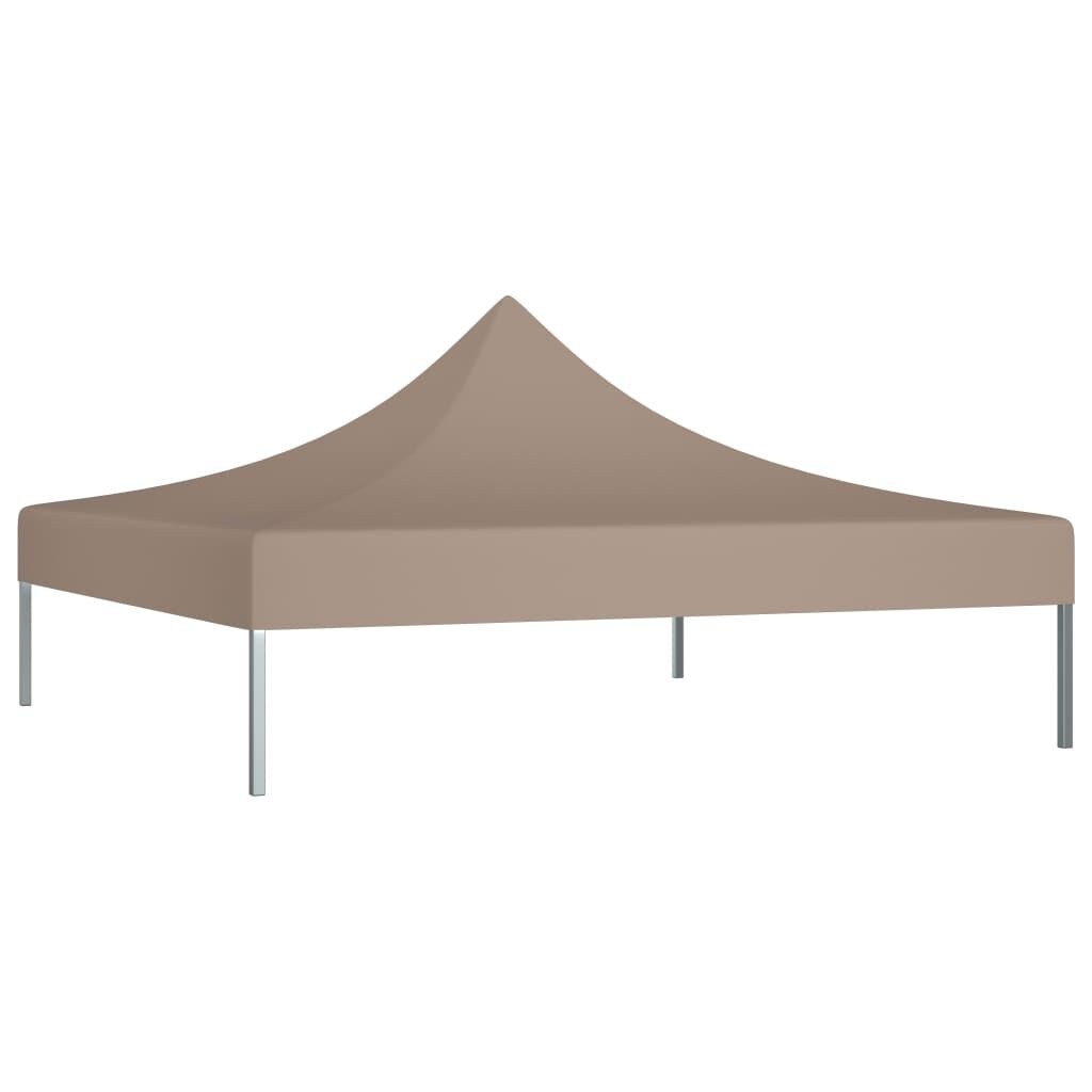 Partytentdak 3x3m Taupe - vidaXL - 40% Korting!