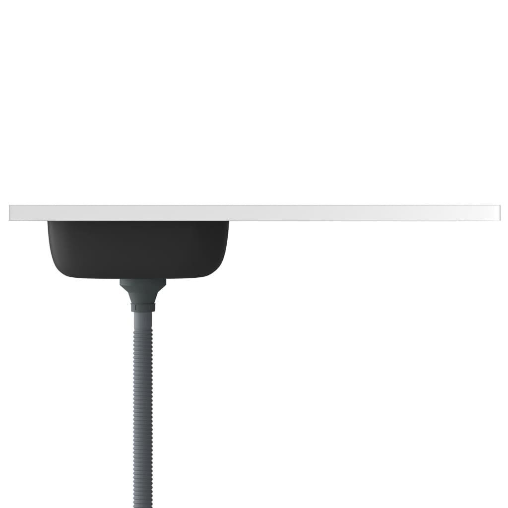 vidaXL Spoelbak RVS 100x60 - 60% Korting! Beschadigd