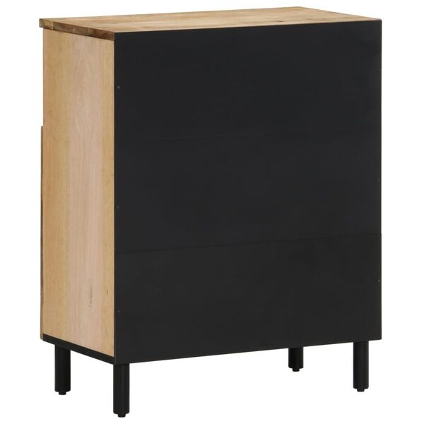 vidaXL Bijzetkast Massief Mangohout 60x33x75cm - 40% Korting!