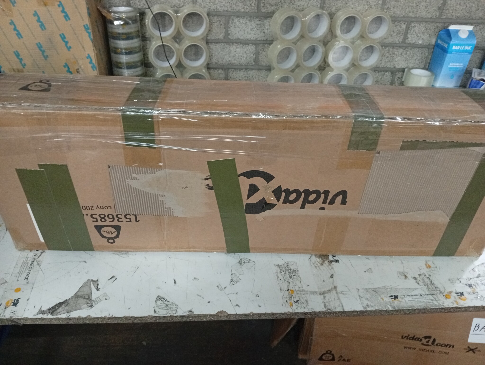 vidaXL Deurluifel 199x90 Zwart/Transparant - 40% Korting!