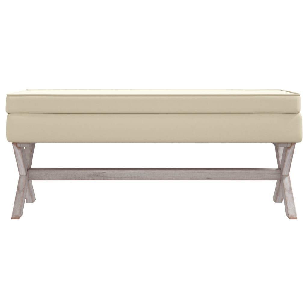 vidaXL Opbergkruk 110cm Linnen - 35% Korting!