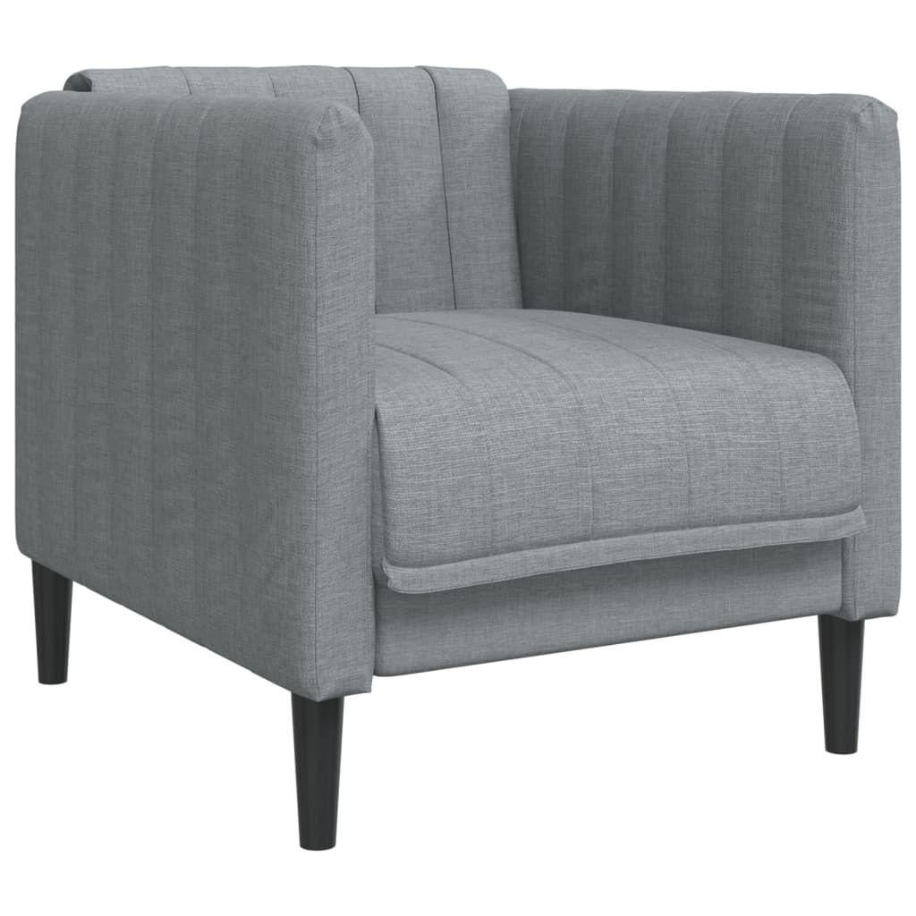 vidaXL Fauteuil Lichtgrijs - 47% Korting!