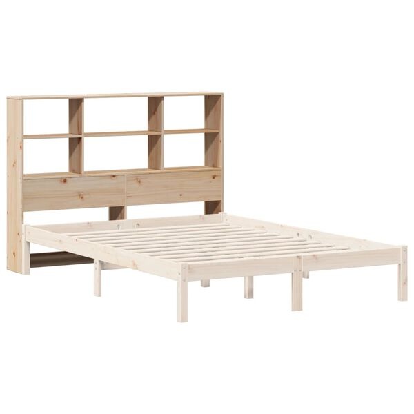 vidaXL Hoofdbord 120cm Grenenhout met Opbergruimte - 40% Korting!