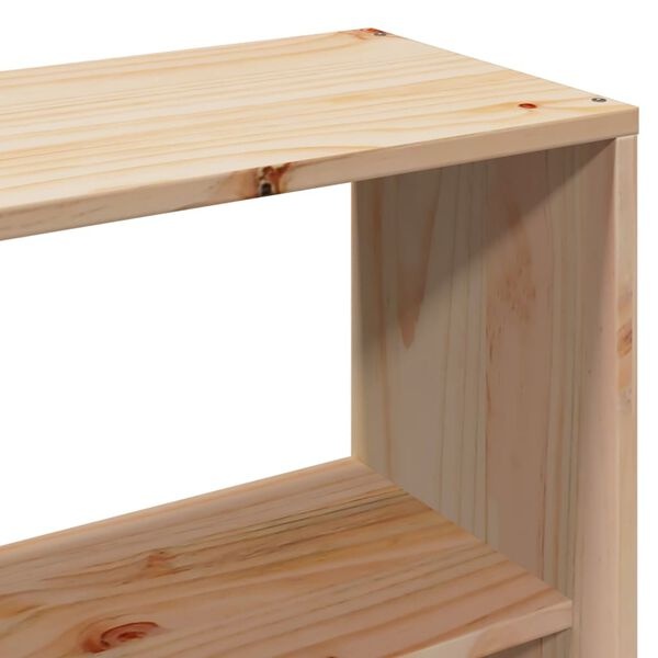 vidaXL Hoofdbord 120cm Grenenhout met Opbergruimte - 40% Korting!