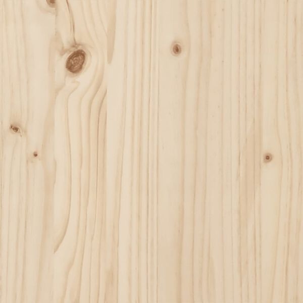 vidaXL Hoofdbord 120cm Grenenhout met Opbergruimte - 40% Korting!