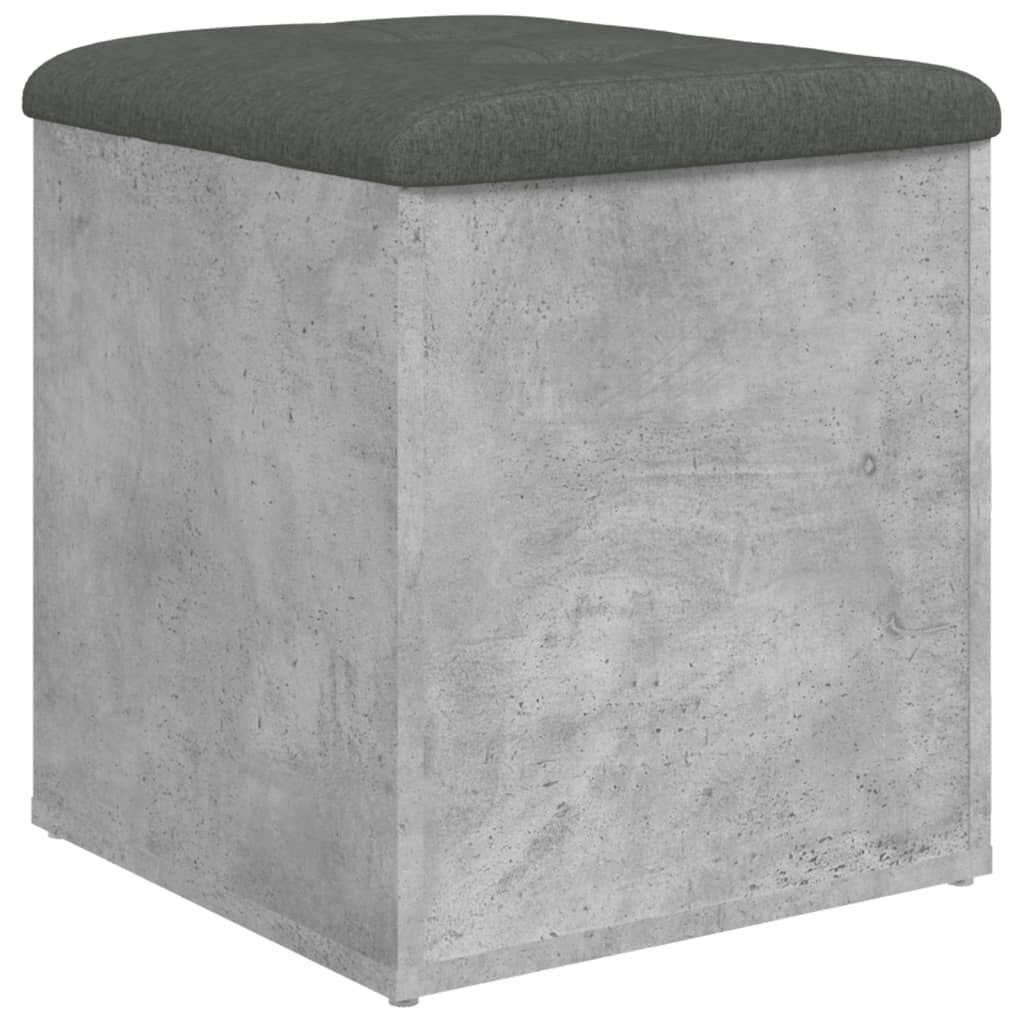 vidaXL Opbergbank Betongrijs 42x42x45cm - 43% Korting!