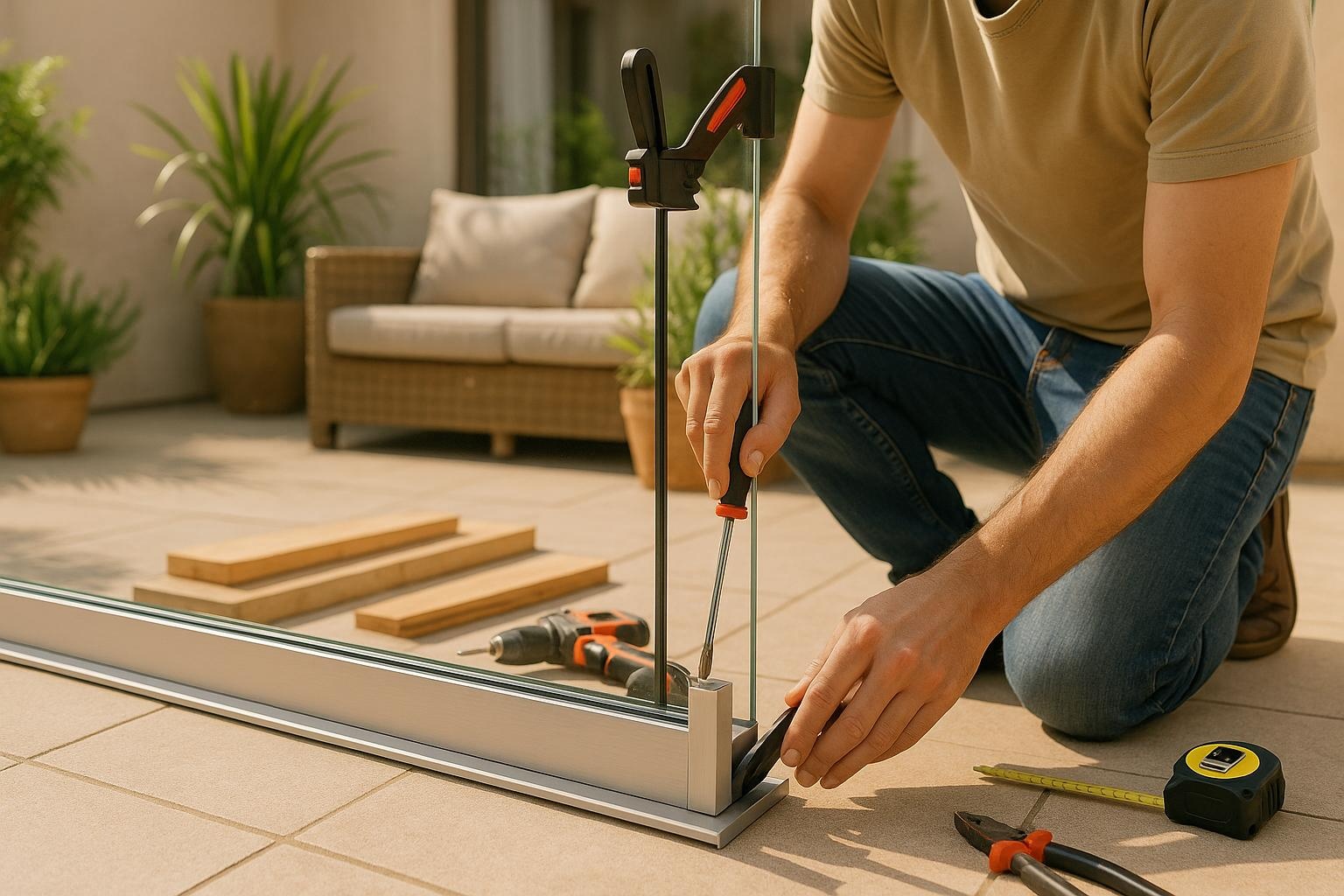 Zo monteer je zelf een windscherm – stap-voor-stap handleiding