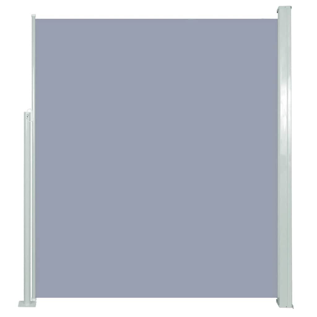 VidaXL Uittrekbaar Windscherm 160x500cm Grijs - 46% Korting!