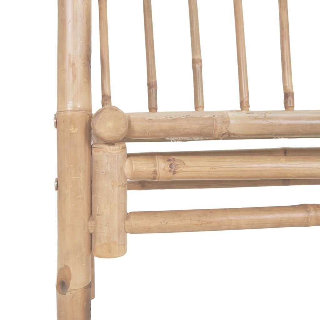 Tuinbank met Pergola Bamboe 116cm - 40% Korting!