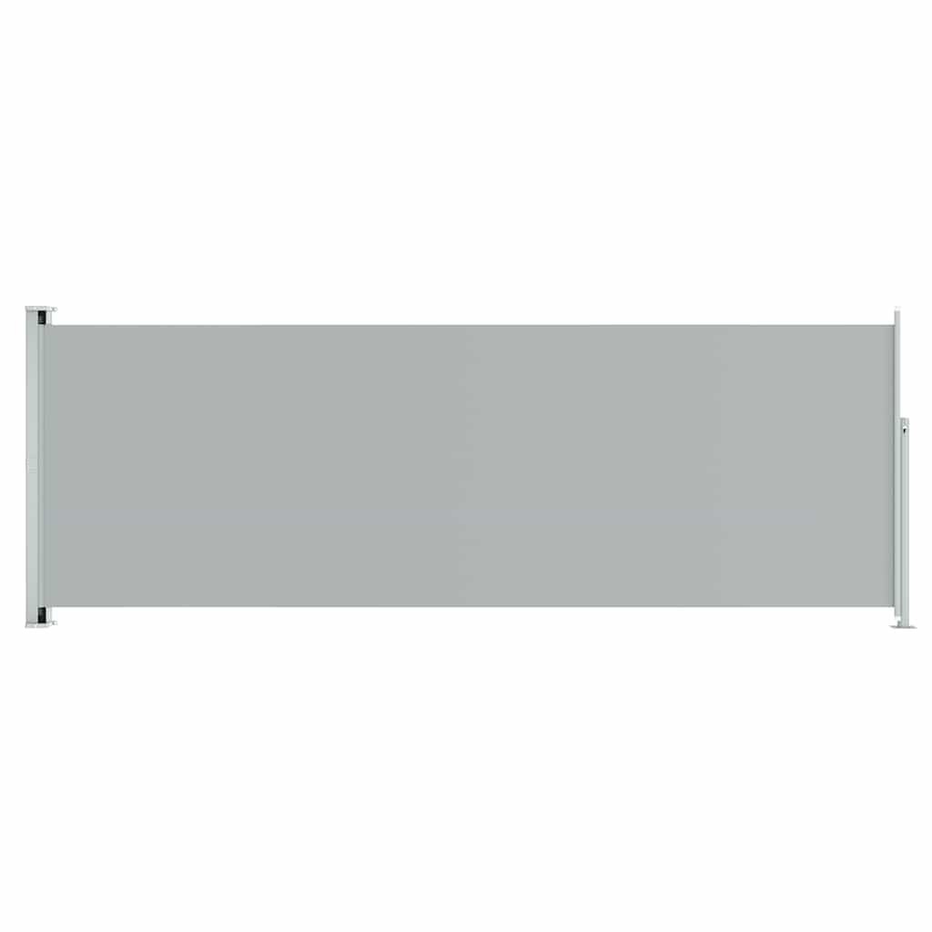 vidaXL Uittrekbaar Tuinscherm 220x600cm Grijs - 35% Korting!