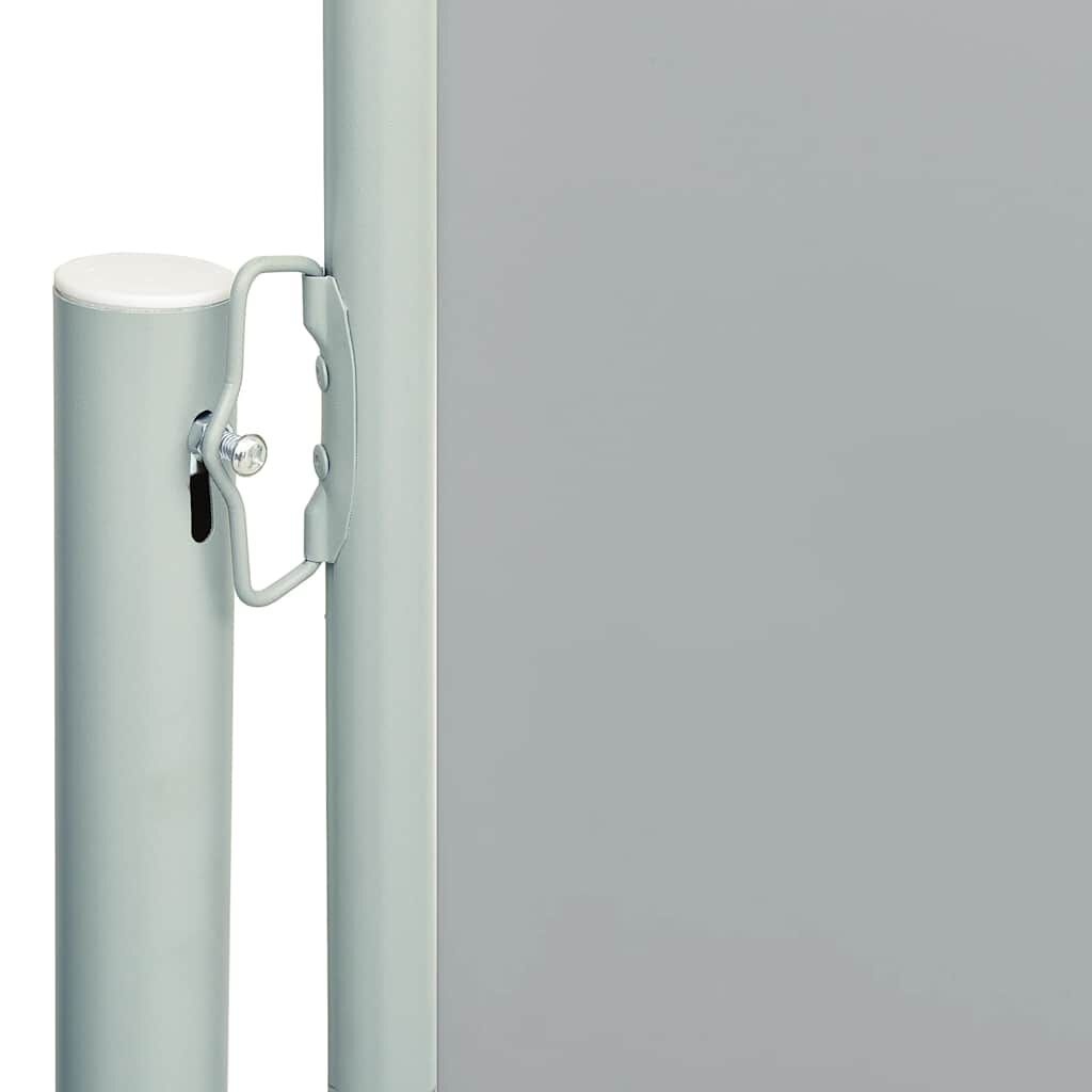 vidaXL Uittrekbaar Tuinscherm 220x600cm Grijs - 35% Korting!