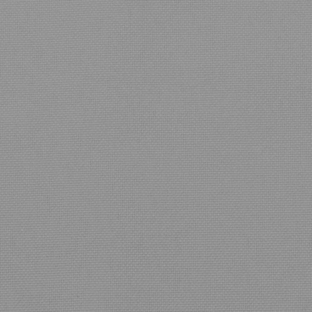 vidaXL Palletkussen 60x60 Grijs - 40% Korting! Nergens Goedkoper!
