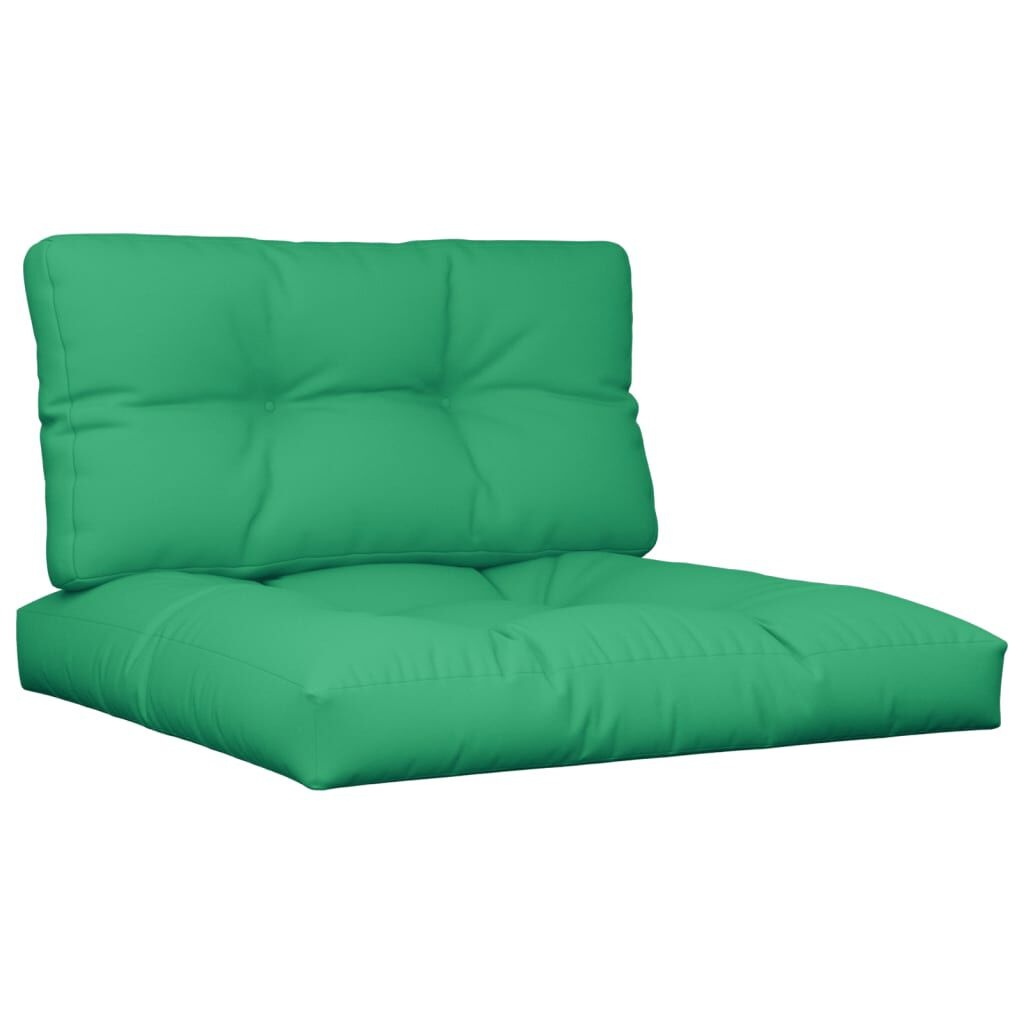 vidaXL Palletkussens Groen (2 st) -40%! Beschadigde Verpakking