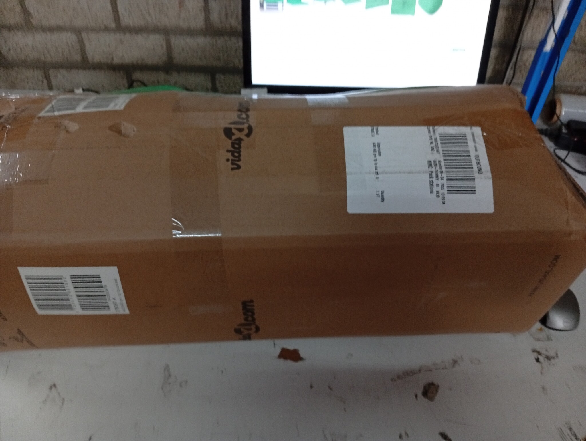 vidaXL Palletkussens Groen (2 st) -40%! Beschadigde Verpakking