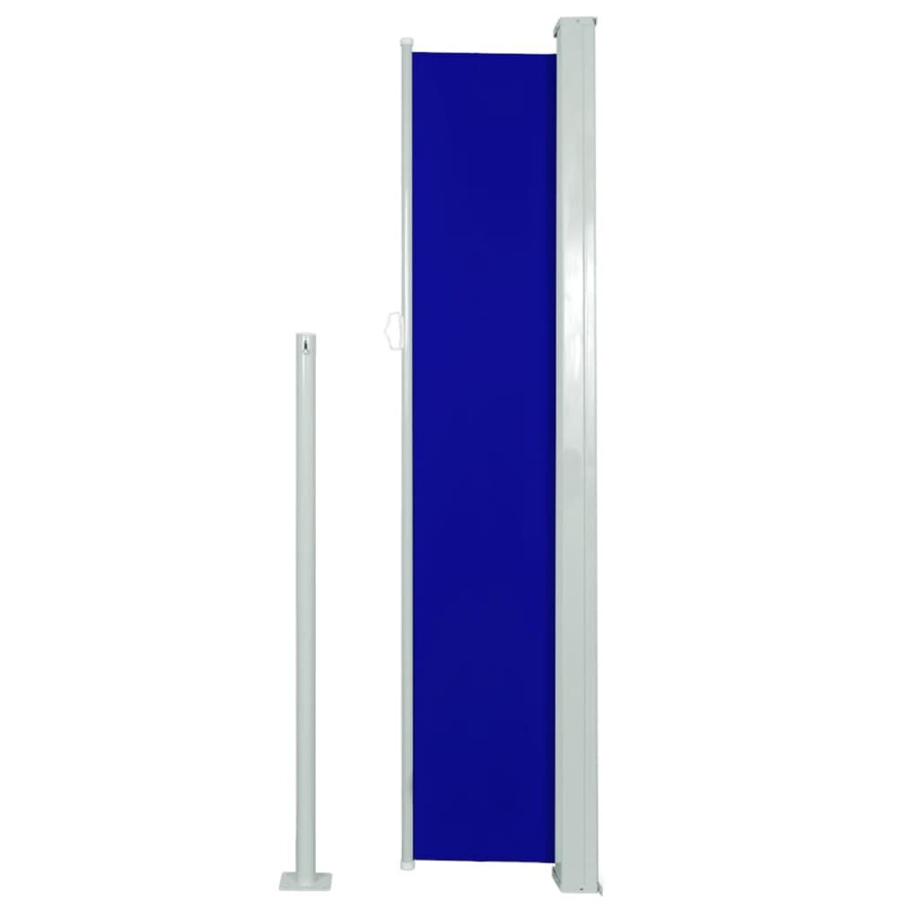 vidaXL Uittrekbaar Tuinscherm 160x300 cm Blauw - 35% Korting!