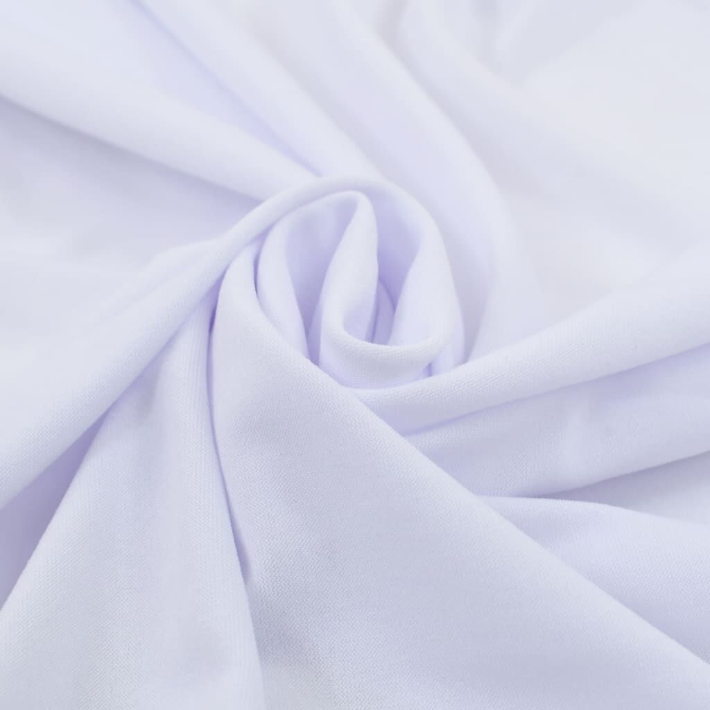 VidaXL Tafelhoezen Wit 2 st. 120x60cm - 35% Korting!