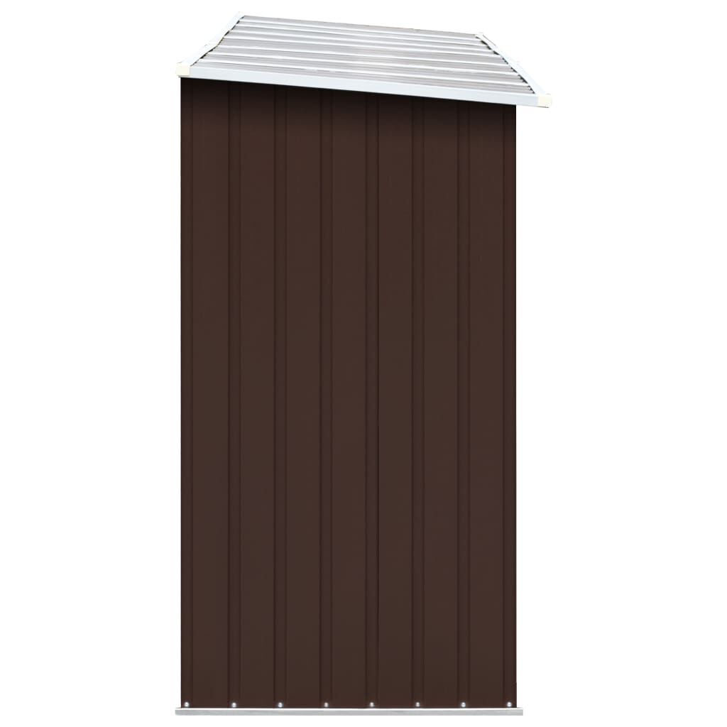 vidaXL Haardhoutschuur Bruin 330cm - 40% Korting!