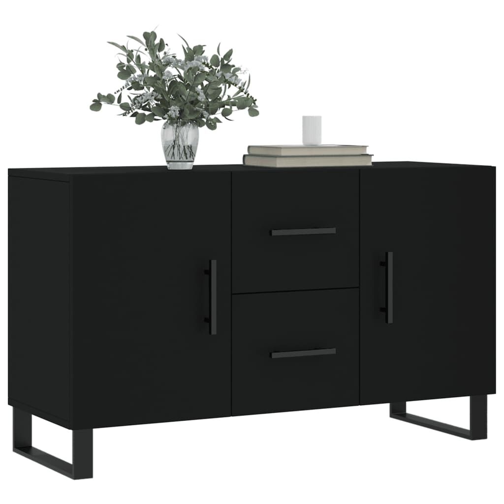 VidaXL Dressoir Zwart 100cm - Zo Goed Als Nieuw! 35% Korting