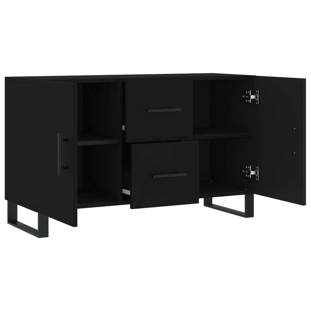 VidaXL Dressoir Zwart 100cm - Zo Goed Als Nieuw! 35% Korting