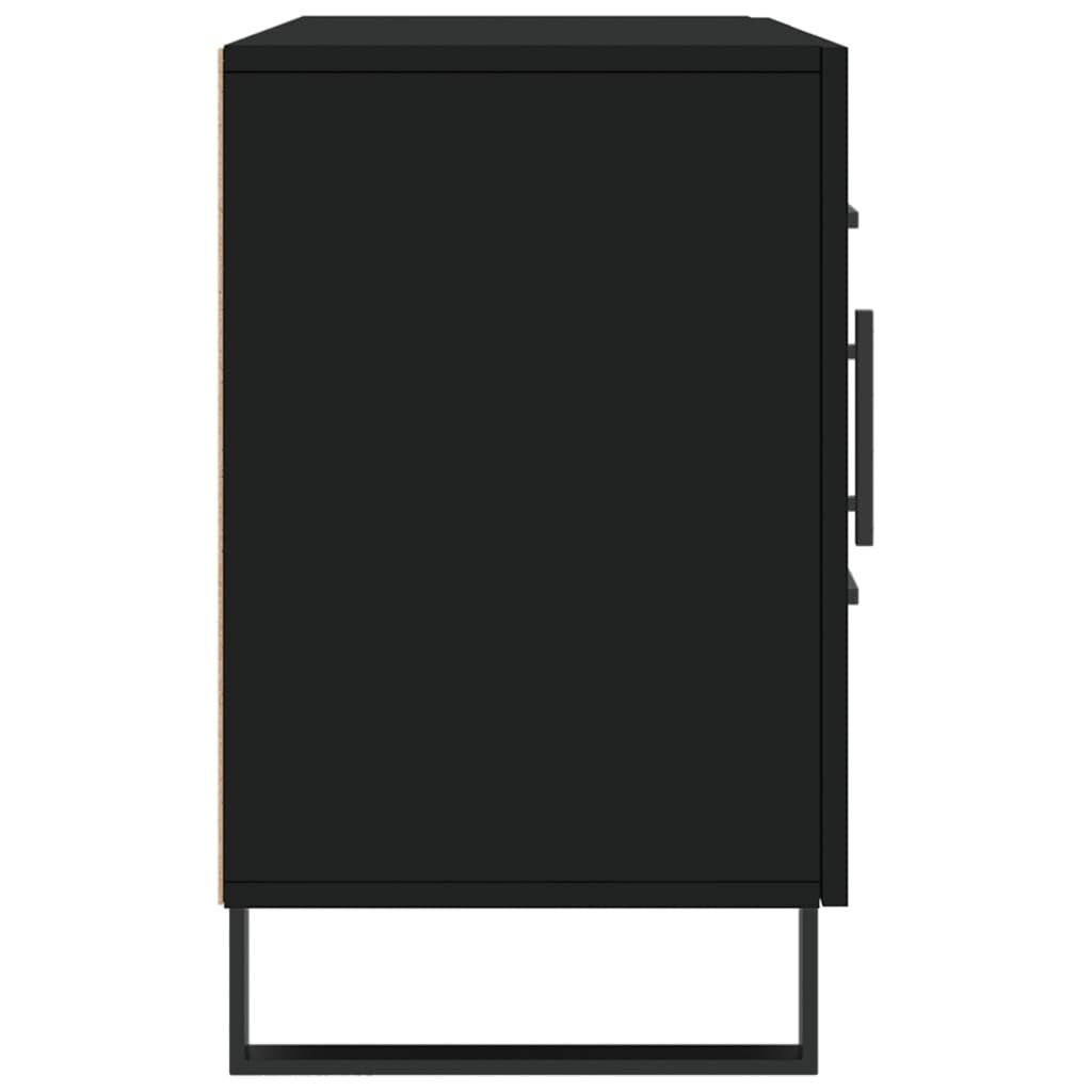 VidaXL Dressoir Zwart 100cm - Zo Goed Als Nieuw! 35% Korting