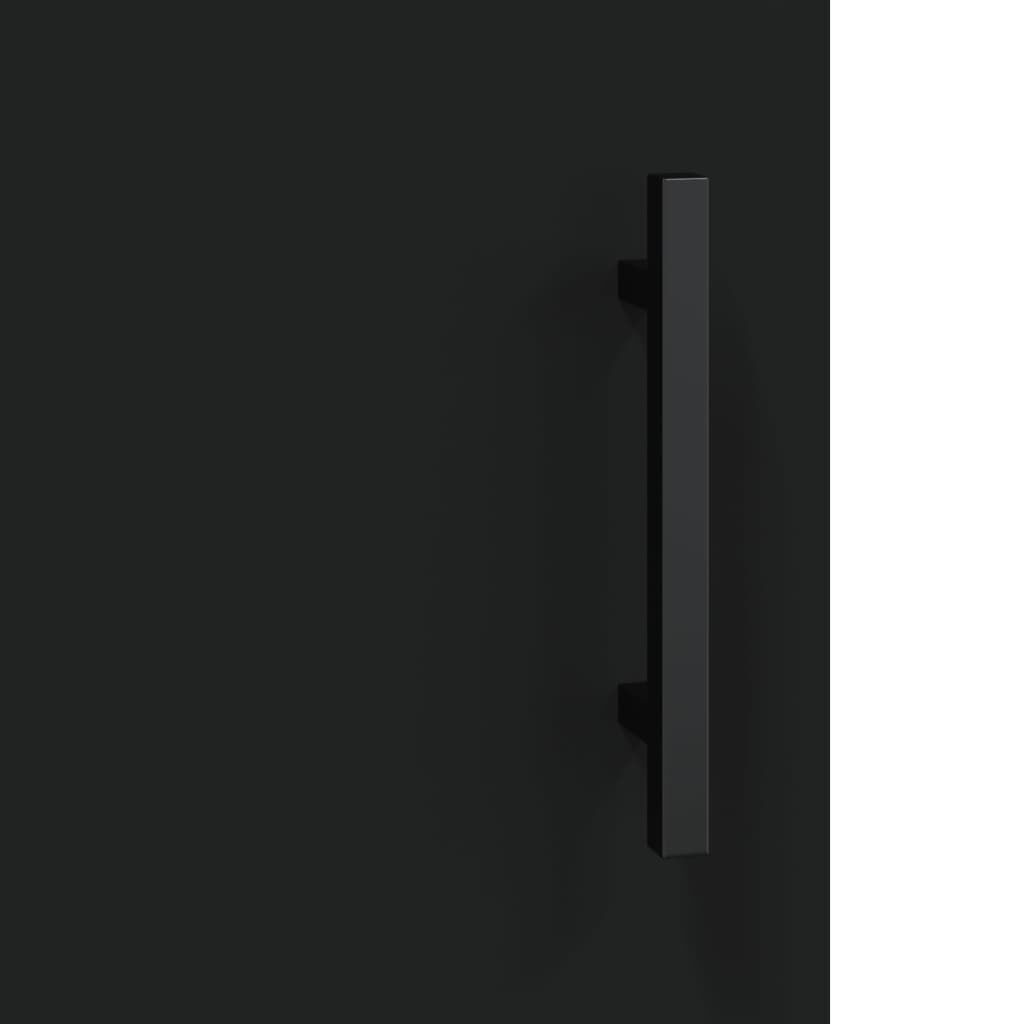 VidaXL Dressoir Zwart 100cm - Zo Goed Als Nieuw! 35% Korting