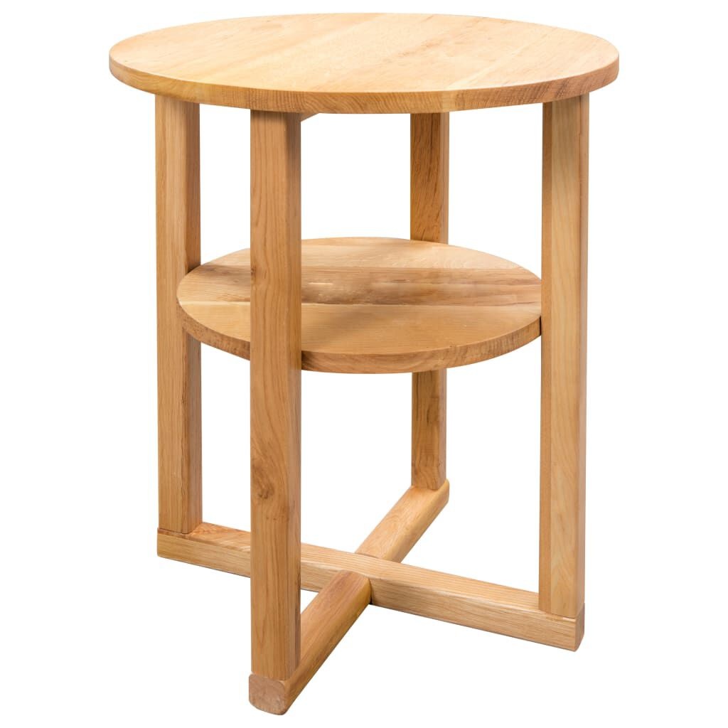 VidaXL Eiken Bijzettafel 40x50cm - 35% Korting!