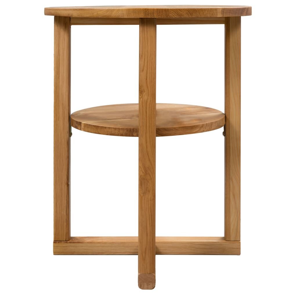 VidaXL Eiken Bijzettafel 40x50cm - 35% Korting!