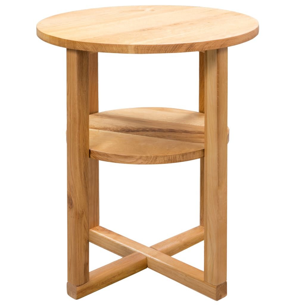 VidaXL Eiken Bijzettafel 40x50cm - 35% Korting!
