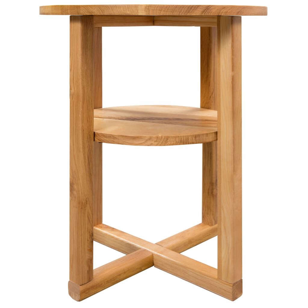 VidaXL Eiken Bijzettafel 40x50cm - 35% Korting!