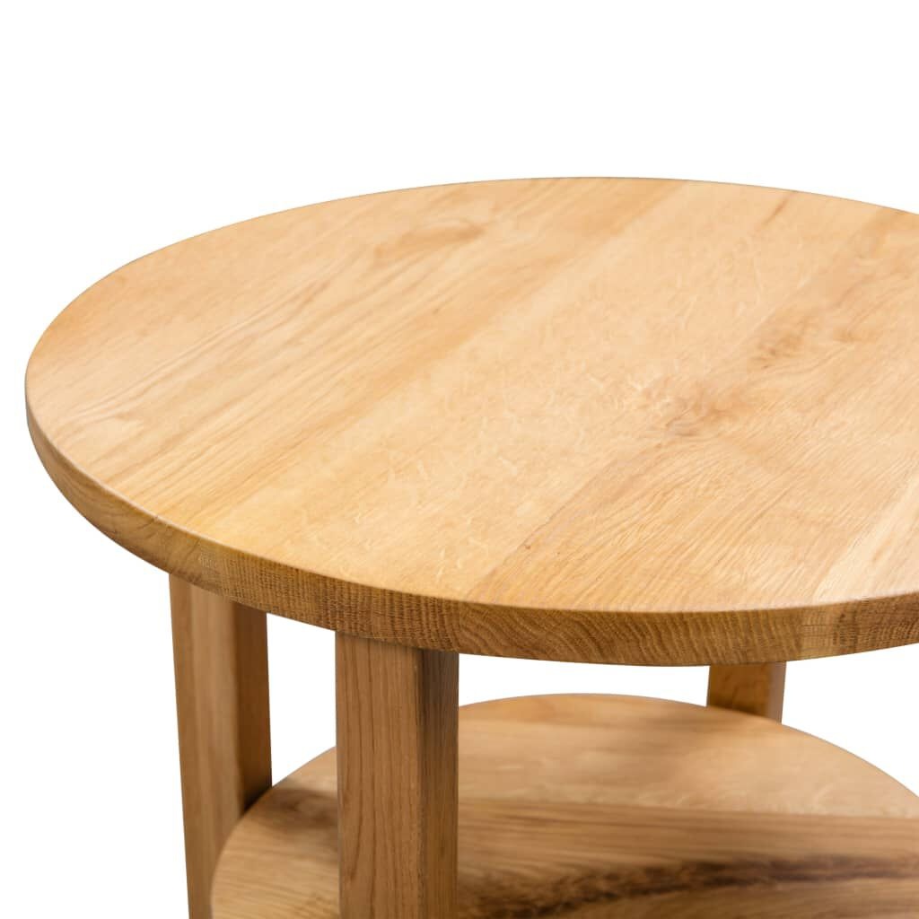 VidaXL Eiken Bijzettafel 40x50cm - 35% Korting!