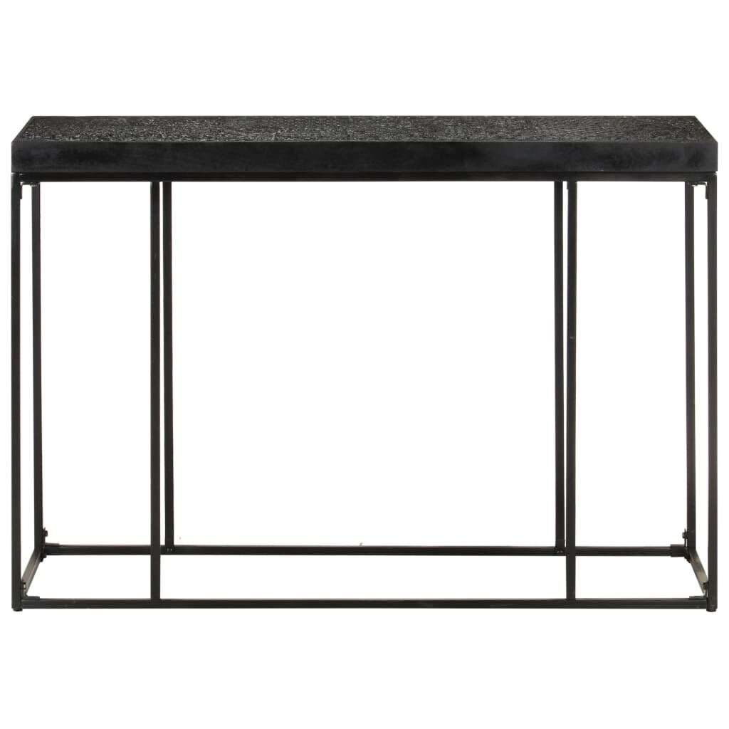 vidaXL Wandtafel Acacia/Mangohout Zwart - 35% Korting!