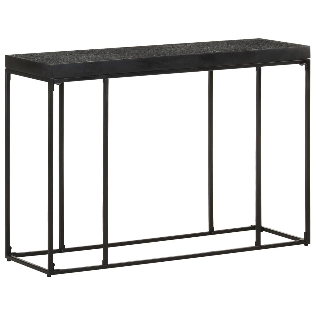 vidaXL Wandtafel Acacia/Mangohout Zwart - 35% Korting!