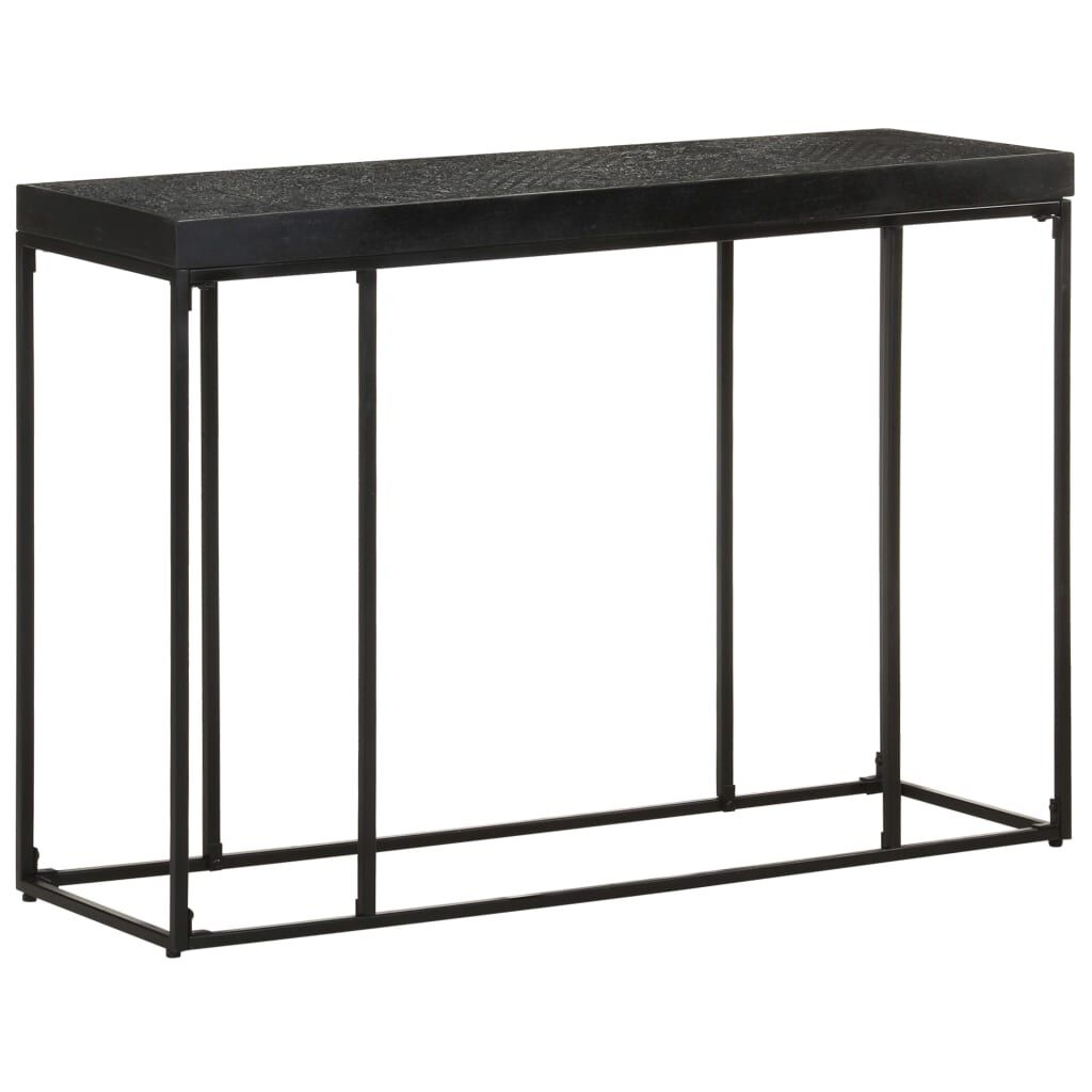 vidaXL Wandtafel Acacia/Mangohout Zwart - 35% Korting!