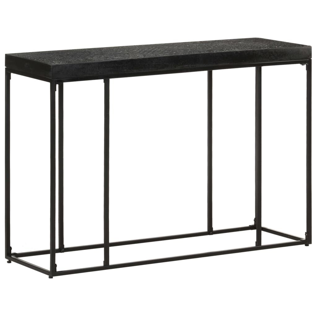 vidaXL Wandtafel Acacia/Mangohout Zwart - 35% Korting!