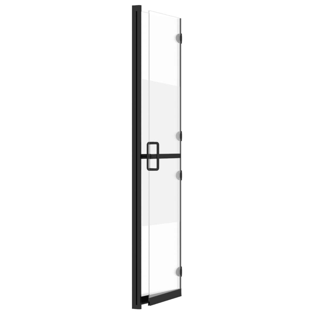 Inloopdouchewand Inklapbaar 100x190 Halfmat - 40% Korting!