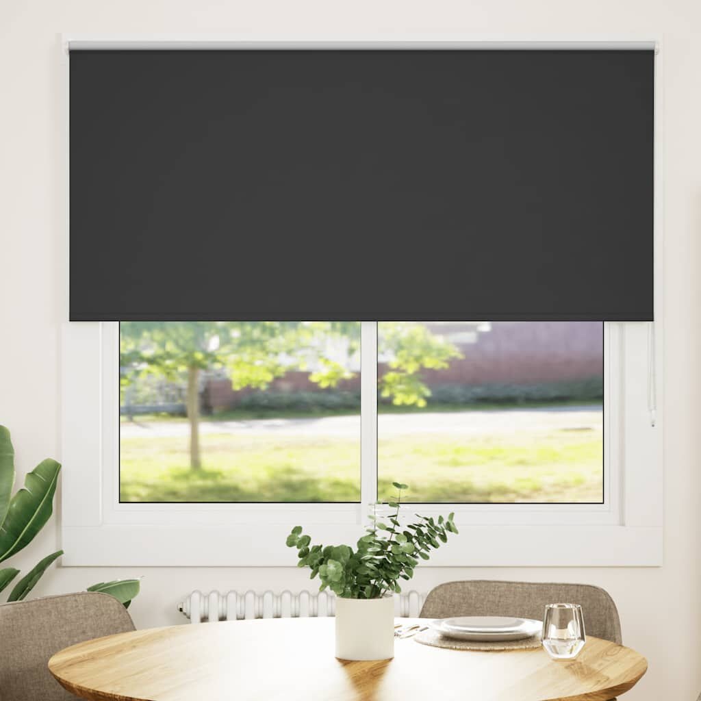 Rolgordijn Verduisterend Zwart 160x150cm - 40% Korting!