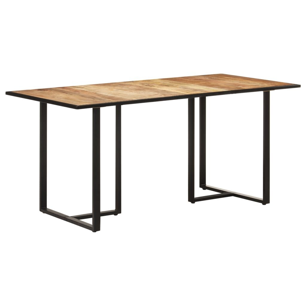 VidaXL Eettafel Mangohout 160cm - 35% Korting! Nieuwstaat