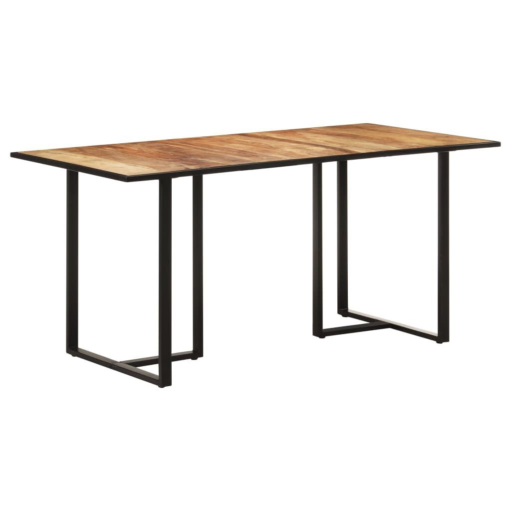 VidaXL Eettafel Mangohout 160cm - 35% Korting! Nieuwstaat