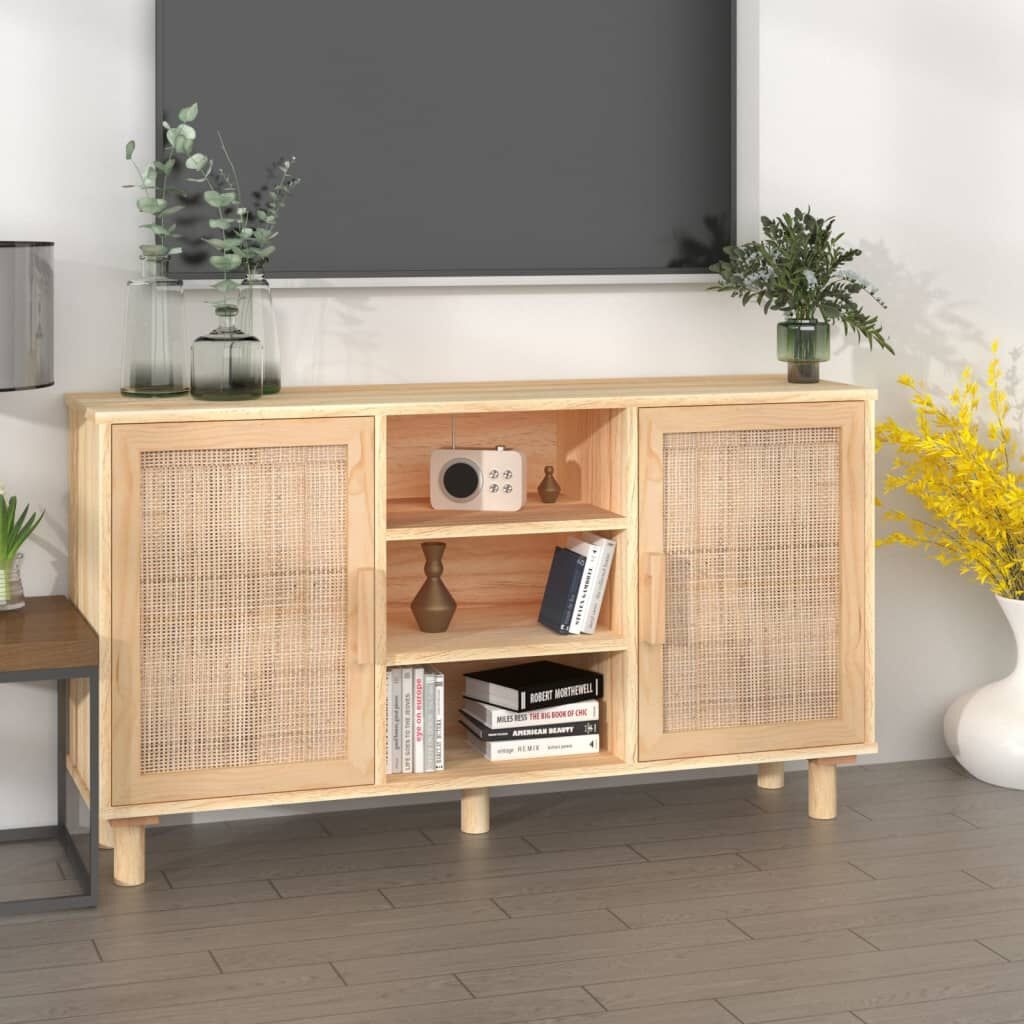VidaXL Dressoir Grenenhout Bruin 105cm - 35% Korting!