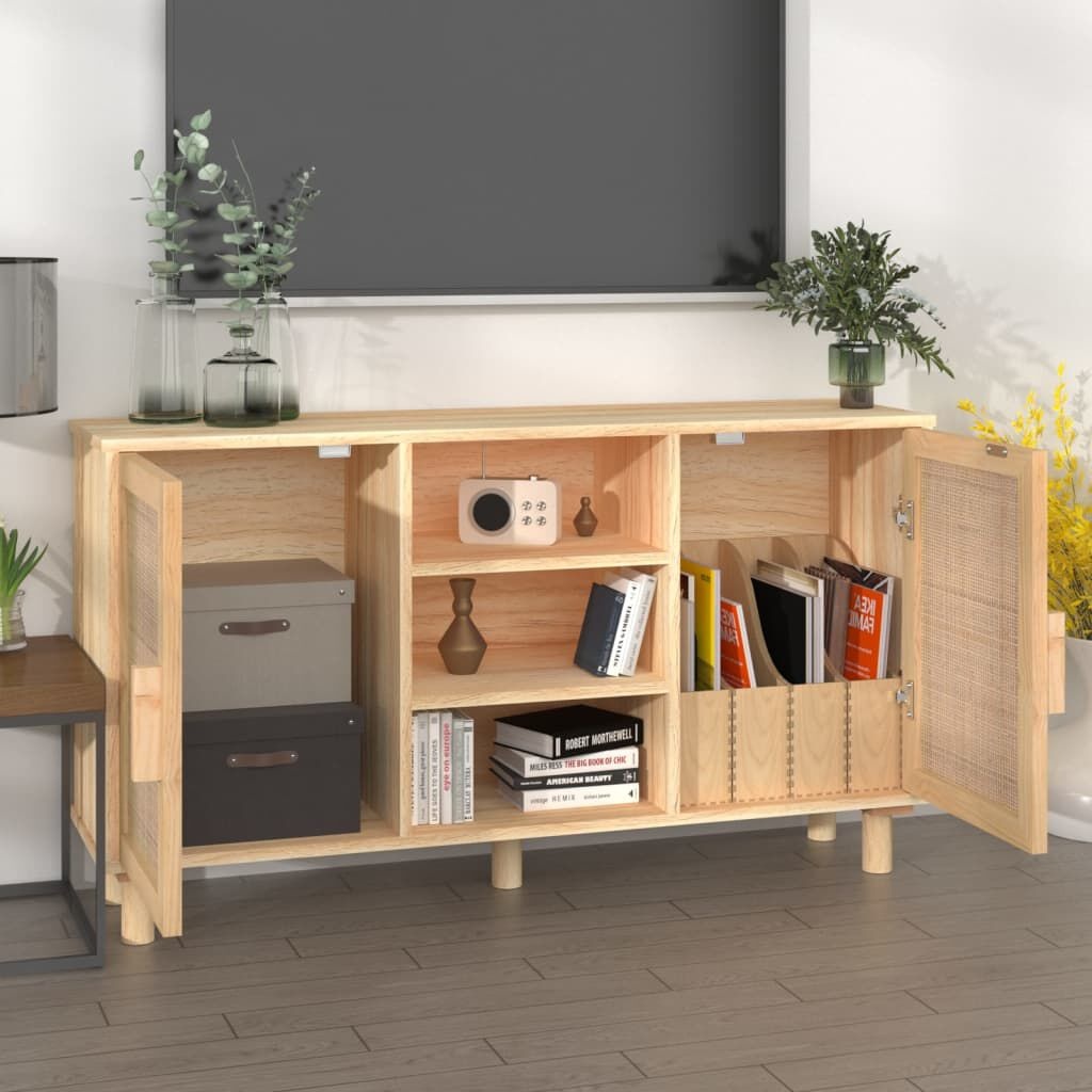 VidaXL Dressoir Grenenhout Bruin 105cm - 35% Korting!