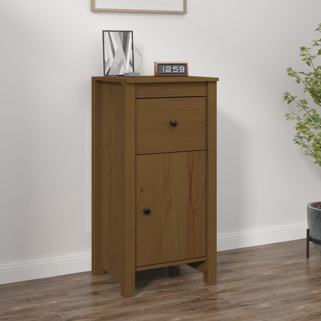 Dressoir Massief Grenen Honingbruin 40x35x80cm - 35% Korting!