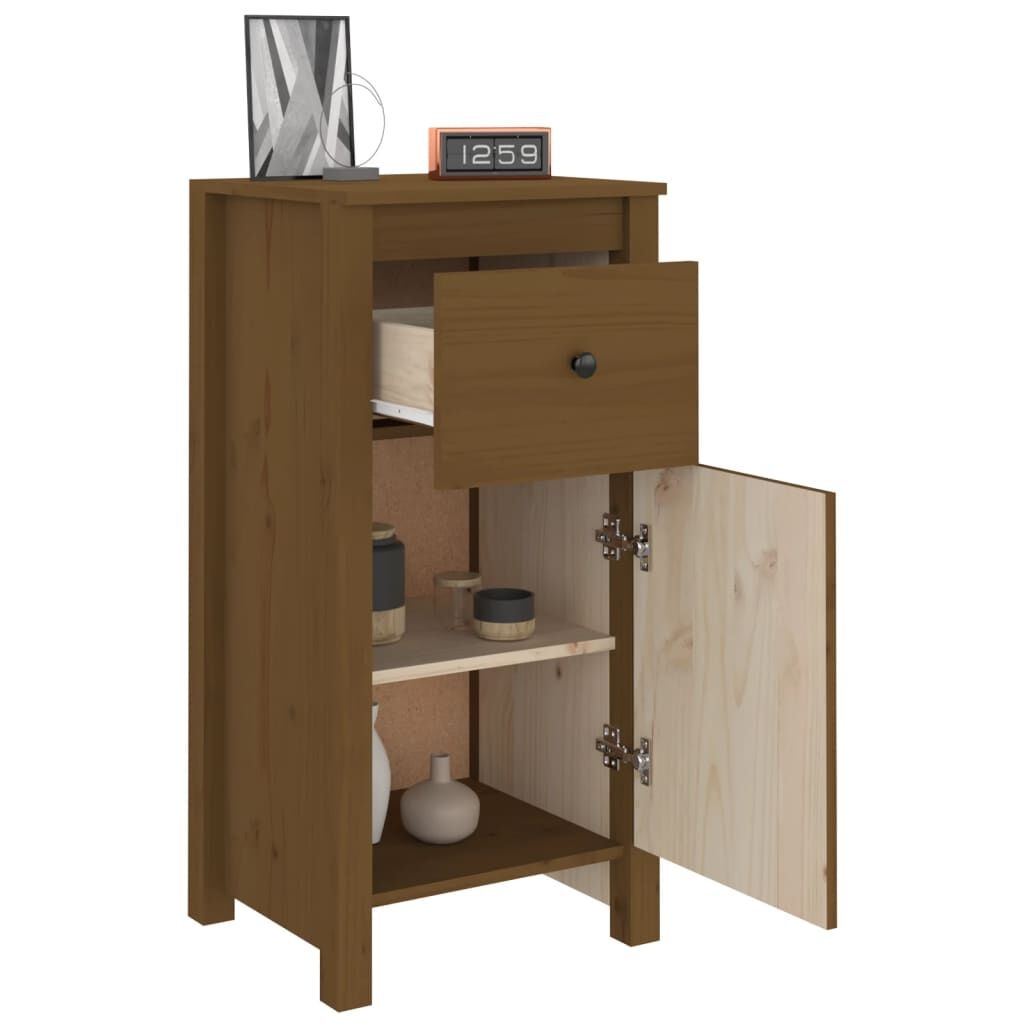 Dressoir Massief Grenen Honingbruin 40x35x80cm - 35% Korting!