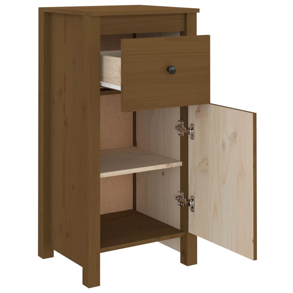 Dressoir Massief Grenen Honingbruin 40x35x80cm - 35% Korting!