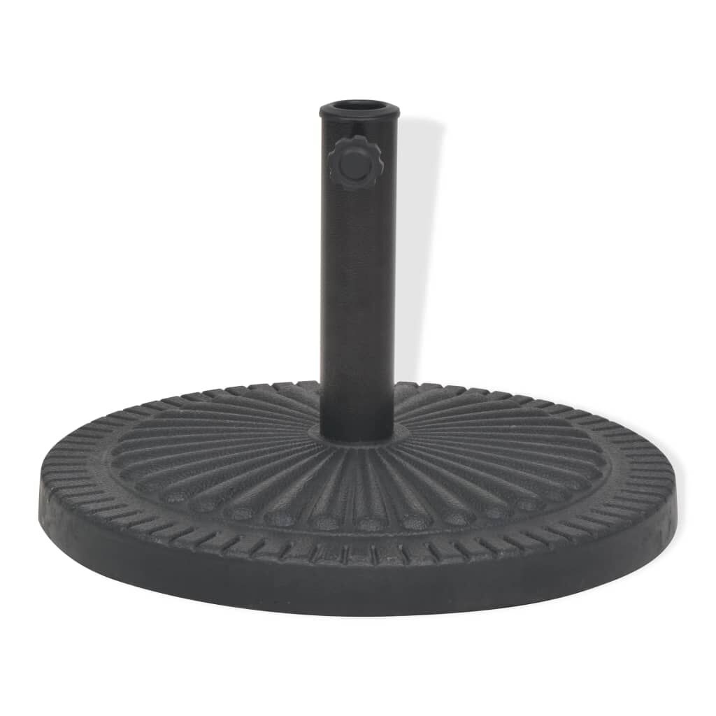 vidaXL Parasolvoet Zwart 14kg - 40% Korting!
