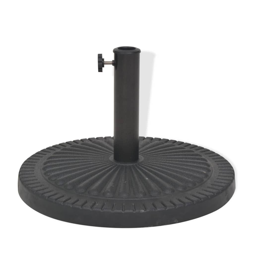 vidaXL Parasolvoet Zwart 14kg - 40% Korting!