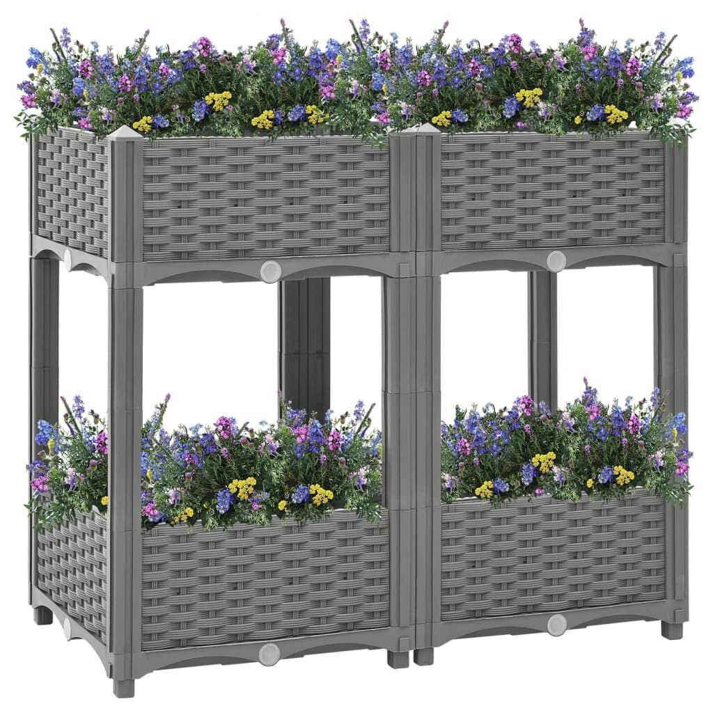 VidaXL Verhoogde Plantenbak 80x40x71cm - 35% Korting!