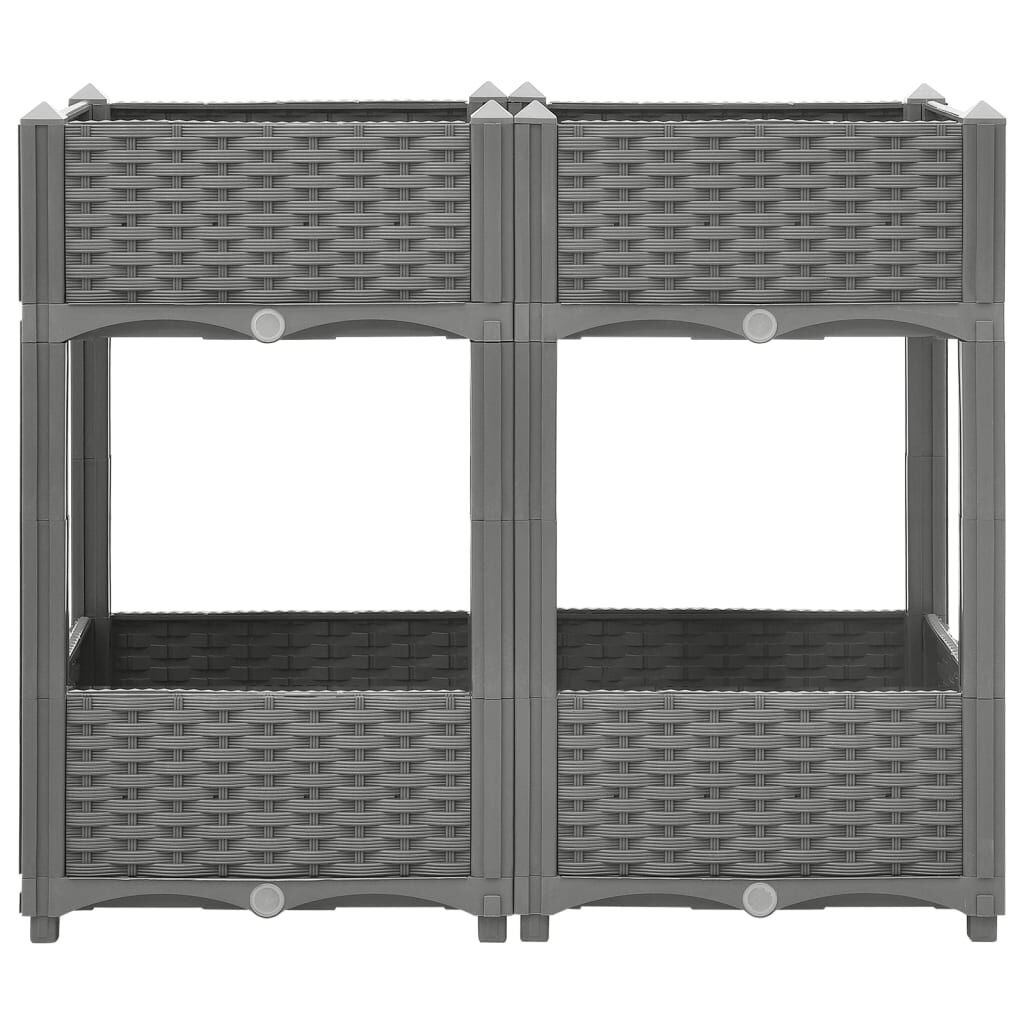 VidaXL Verhoogde Plantenbak 80x40x71cm - 35% Korting!