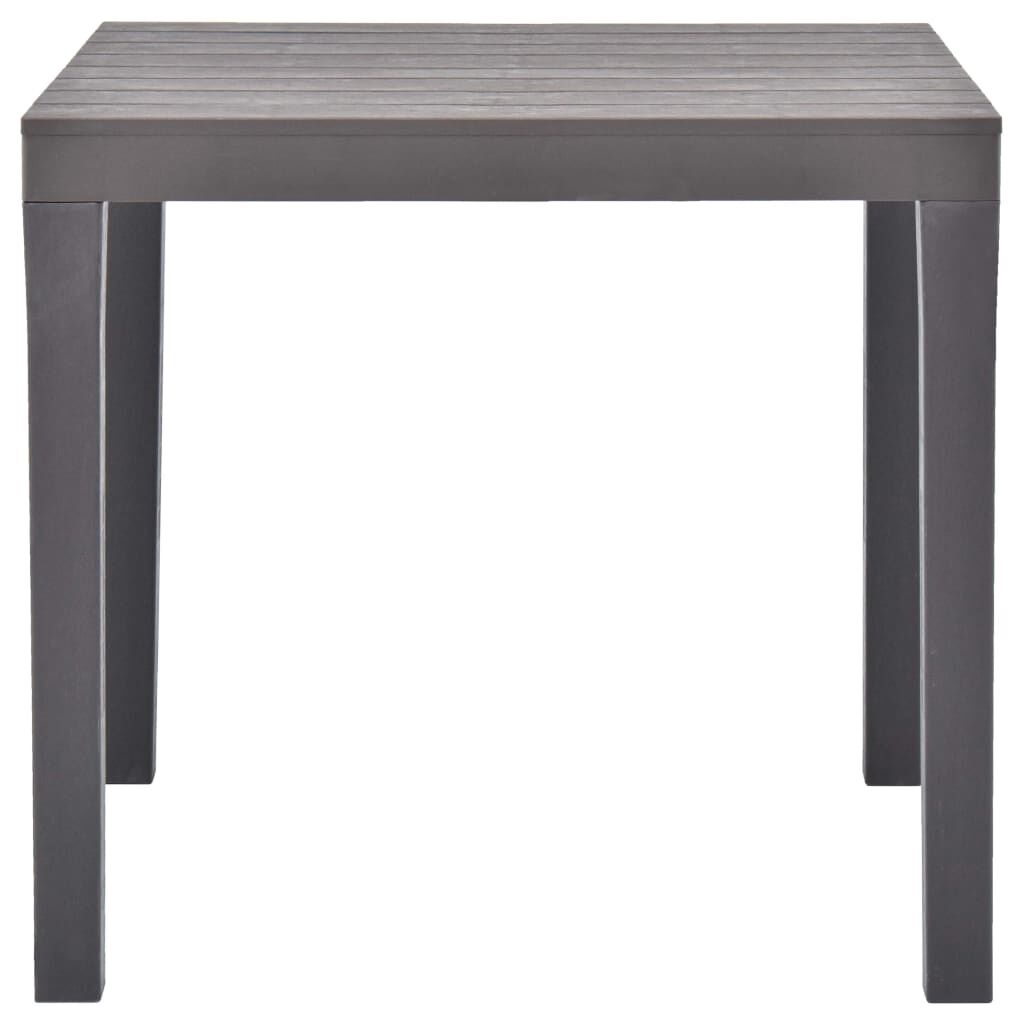 vidaXL Tuintafel Mokka 78x78cm - 35% Korting!