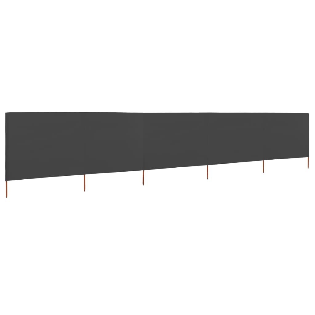 vidaXL Windscherm 600cm Antraciet - 46% Korting!