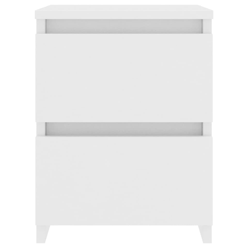Nachtkastjes (2x) Wit Hout - 40% Korting! Retourdeal